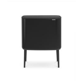 Brabantia Bo 11 + 23 Litre Touch Top Bin - Matt Black