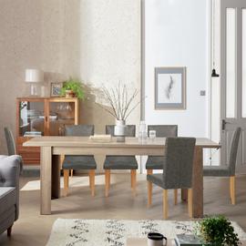 Argos Home Preston Extending Dining Table & 6 Chairs