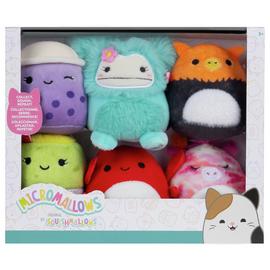 Squishmallows Micro Plush Toy-Pack of 6