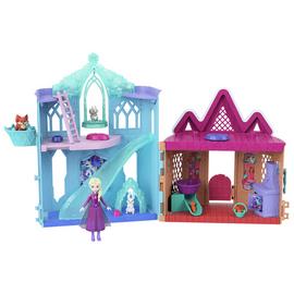 Disney Frozen Winter Animal Fun Playset with Elsa Small Doll