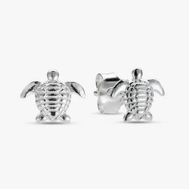 Revere Sterling Silver Turtle Stud Earrings