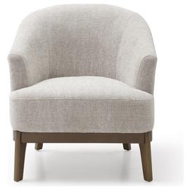 Kyoto Harriet Fabric Accent Chair - Natural