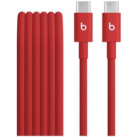 Apple Beats USB C to USB C Woven Cable - Rapid Red