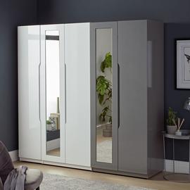 One Call Legato Gloss 3 Door Wardrobe