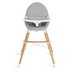 Koo-di Duo Wooden High Chair - Grey