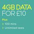 EE 4GB PAY As You Go SIM Card
