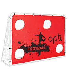 Opti 7 x 5ft Football Training Target Goal and Rebounder