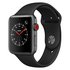 Apple Watch S3 Cellular 42mm - Space Grey Alu u002F Black Band