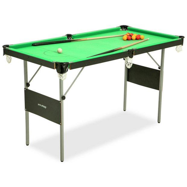 Buy Hy Pro 4ft 6in Folding Snooker and Pool Table Pool tables Argos