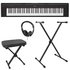 Yamaha NP32 Electronic Keyboard Bundle - Black