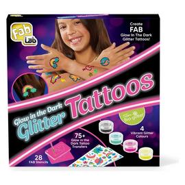 FabLab Glow in the Dark Glitter Tattoos