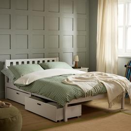 Habitat Kids Ronnie Small Double Bed And Drawers - White