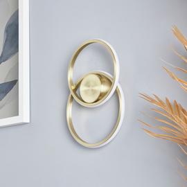 BHS Eye Metal LED Wall Light - Brass