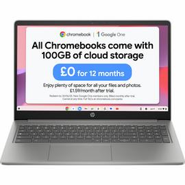 HP 15a-nb0006na 15.6in Intel N100 4GB 128GB Chromebook