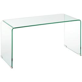 Fifty Five South Matrix Coffee Table - Clear Glass