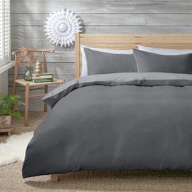 Habitat Timeless Cord Charcoal Bedding Set