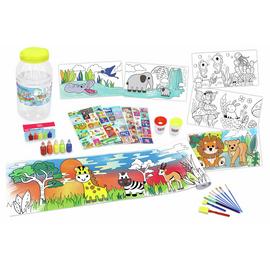 Chad Valley Junior Artist Paint, Colour and Draw Art Set