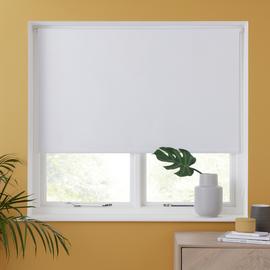 Argos Home Blackout White Roller Blind - 120cm