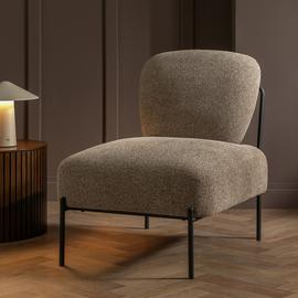 Habitat Lark Fabric Accent Chair - Natural