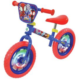 Spidey & His Amazing Friends 12" Kids Light Up Balance Bike