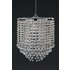 Argos Home Knighton Beaded Glass Lampshade - Chrome