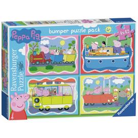 Ravensburger Peppa Pig 42 Piece Puzzle - 4 Pack