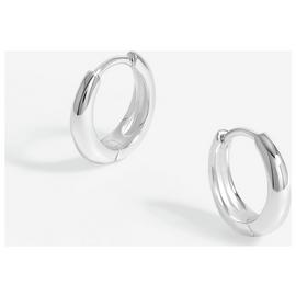 Simply Silver Sterling Silver Mini Hoop Earrings