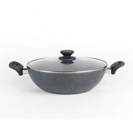 Salter Marblestone 30cm Easypour Family Pan