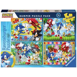 Ravensburger Sonic the Hedgehog 4x100 Pieces Puzzle
