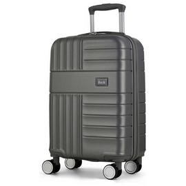 Rock 8 Wheel Hard Suitcase - Charcoal