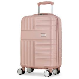 Rock 8 Wheel Hard Suitcase - Pink