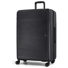 Rock 8 Wheel Hard Suitcase - Black