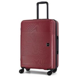 Rock 8 Wheel Hard Suitcase - Burgundy