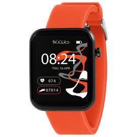 Tikkers Kids Series 13 Bright Orange Strap Smart Watch