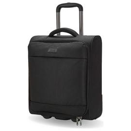 Rock 2 Wheel Soft Suitcase - Small, Black