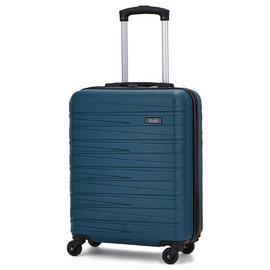 Rock 4 Wheel Hard Suitcase - Teal