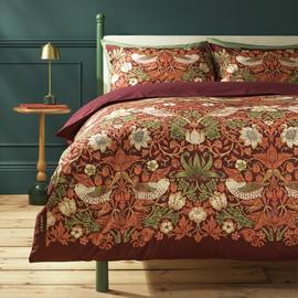 Habitat x Morris & Co. Strawberry Thief Bedding Set - Double