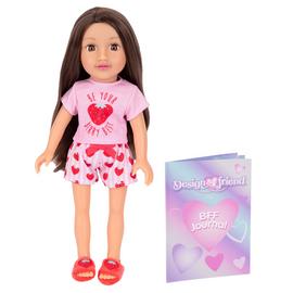 DesignAfriend 14 Inch Emelie Little Sister Sleepover Doll