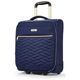 Rock 2 Wheel Soft Suitcase - Small, Navy