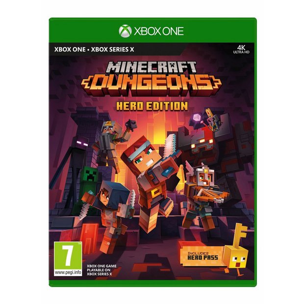 Buy Minecraft Dungeons Hero Edition Xbox One Game Xbox One Games Argos