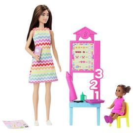 Barbie Teacher Doll playset with Fashion Doll & Accessories