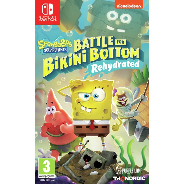 Buy Spongebob Squarepants Battle For Bikini Bottom Switch Game Nintendo Switch Games Argos