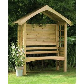 Forest Garden Cadiz 2 Seater Wooden Arbour
