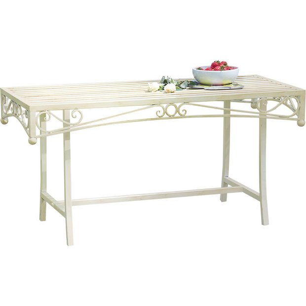 Buy Versailles Garden Table Antique Cream at Argos.co.uk Your