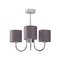 Argos Home Grays 3 Light Ceiling Fitting - Chrome & Grey