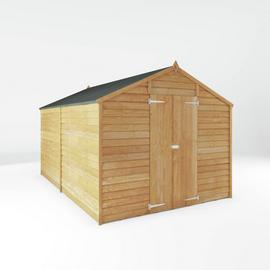 Mercia Wooden Overlap Windowless Shed 12 x 8ft
