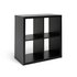 Hygena Squares Plus 4 Cube Storage Unit - Black