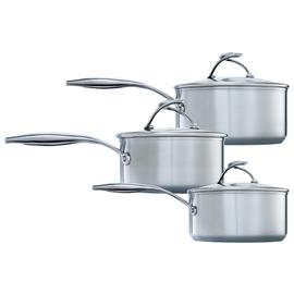 Circulon S Series 3 Piece Stainless Steel Pan Set