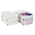 Argos Home Set of 4 Wheeled Plastic Underbed Storage Boxes
