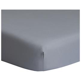 Home Essentials Soft Touch Plain Fitted Sheet